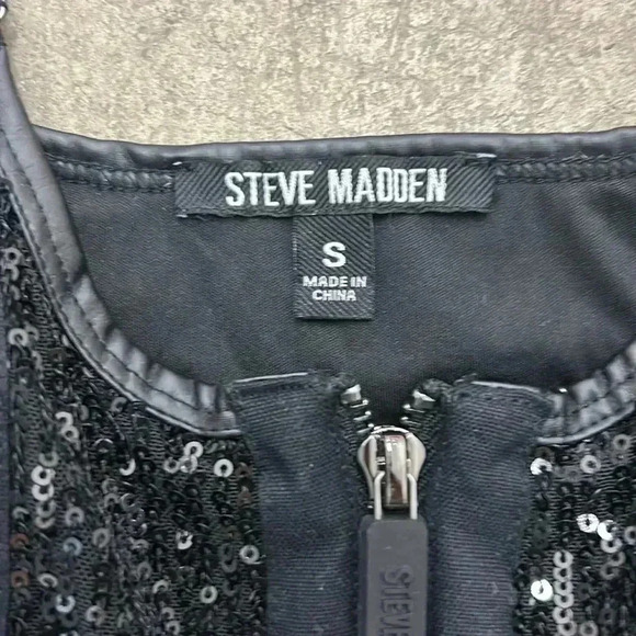 Steve Madden sequin  corset top - Picture 5 of 6